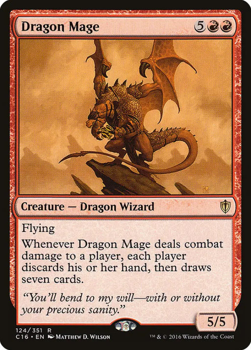 Dragon Mage [Commander 2016] - MTG Single