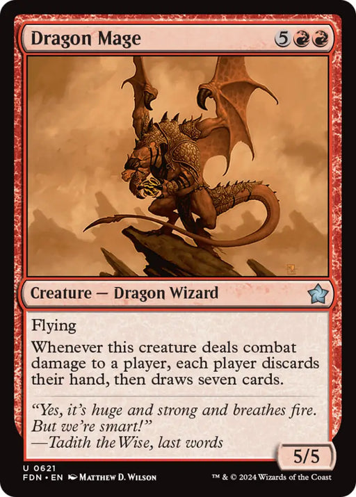 Dragon Mage [Foundations] - MTG Single