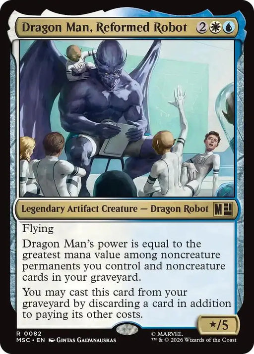 Dragon Man, Reformed Robot (82) [Marvel Super Heroes Commander]
