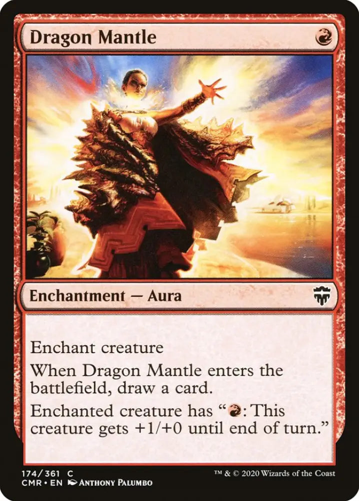 Dragon Mantle [Commander Legends] - MTG Single