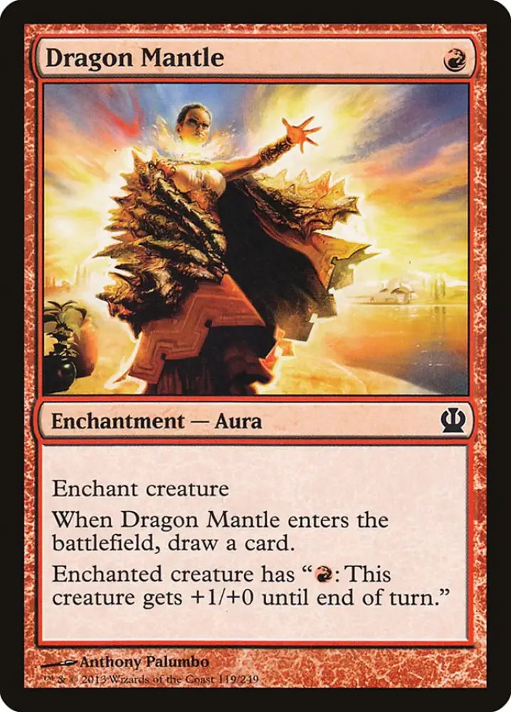 Dragon Mantle [Theros] - MTG Single