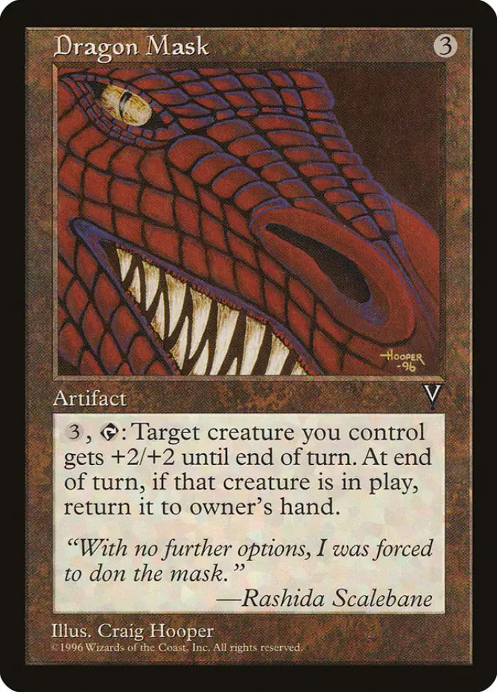 Dragon Mask [Visions] - MTG Single