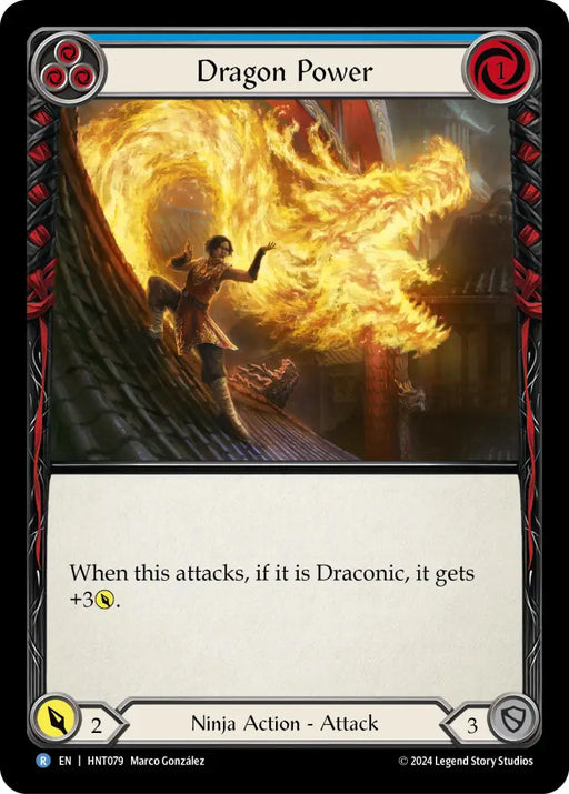 Dragon Power (Blue) [The Hunted] - Flesh And Blood Single