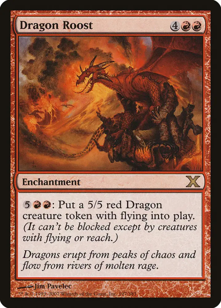 Dragon Roost [Tenth Edition] - MTG Single