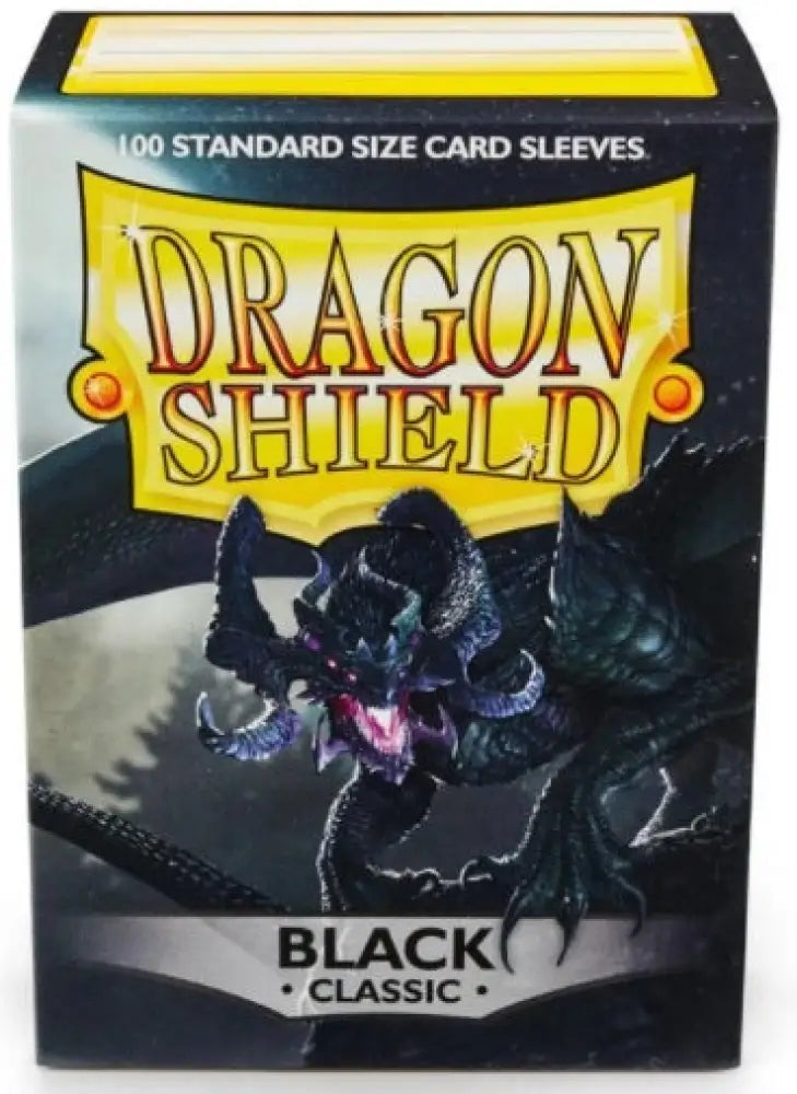 Dragon Shield Sleeves Black Classic 100ct - Accessoire