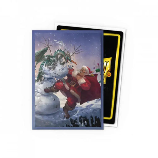 Dragon Shield Sleeves Brushed Art Christmas 2025 100CT - Accessoire