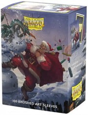 Dragon Shield Sleeves Brushed Art Christmas 2025 100CT - Accessoire