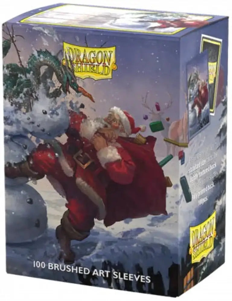 Dragon Shield Sleeves Brushed Art Christmas 2025 100CT - Accessoire