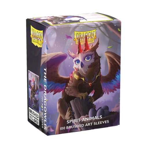 Dragon Shield Sleeves Brushed Art The Dragowlis 100ct - Accessoire