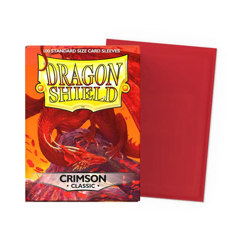 Dragon Shield Sleeves Crimson Classic 100ct - Accessoire