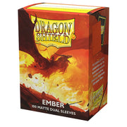 Dragon Shield Sleeves Dual Matte Ember 100ct - Accessoire