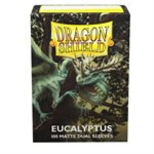 Dragon Shield Sleeves Dual Matte Eucalyptus 100ct - Accessoire