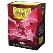 Dragon Shield Sleeves Dual Matte Fury 100ct - Accessoire