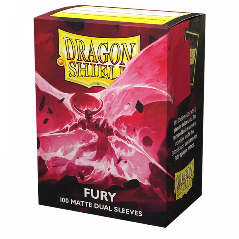 Dragon Shield Sleeves Dual Matte Fury 100ct - Accessoire
