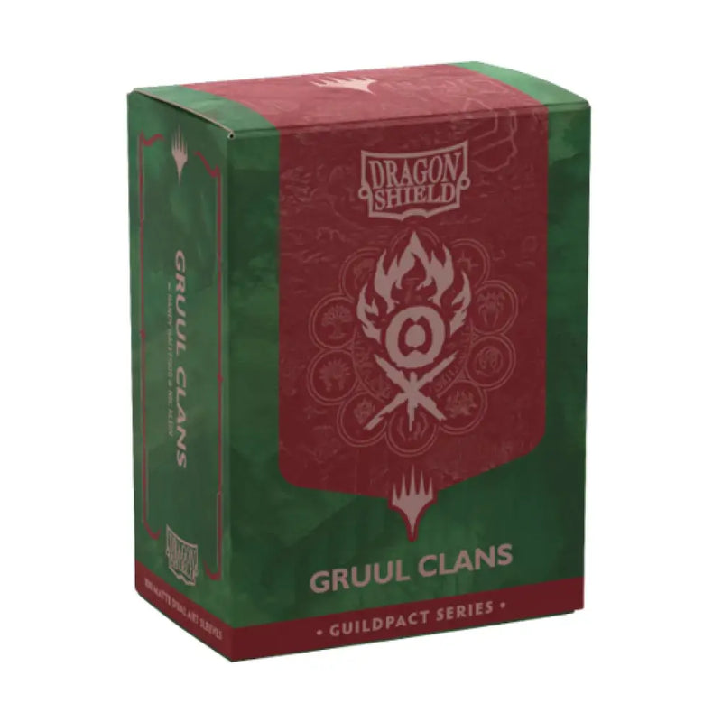 Dragon Shield Sleeves Dual Matte MTG Guildpact Series 100ct - Gruul Clans - Accessoire