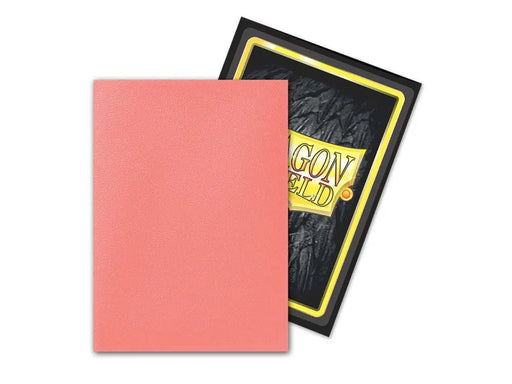Dragon Shield Sleeves Dual Matte Peach 100ct - Accessoire