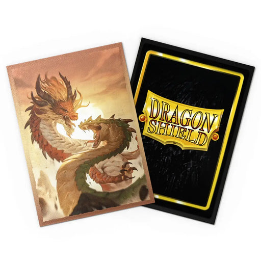 Dragon Shield Sleeves Dual Matte Wood Snake 2025 100ct - Accessoire