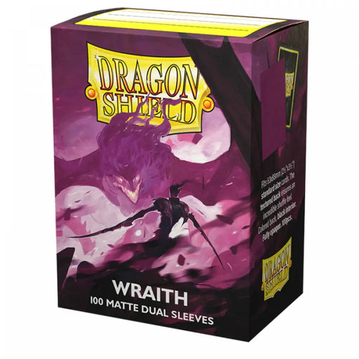 Dragon Shield Sleeves Dual Matte Wraith 100ct - Accessoire