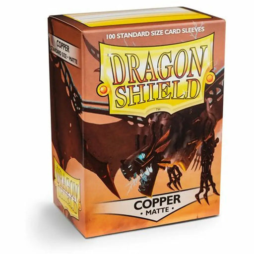 Dragon Shield Sleeves Matte Copper 100ct - Accessoire