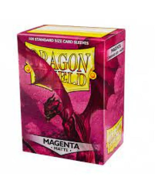 Dragon Shield Sleeves Matte Magenta 100ct - Accessoire