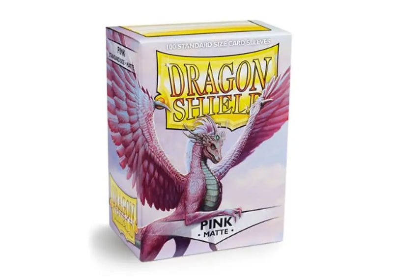 Dragon Shield Sleeves Matte Pink 100ct - Accessoire