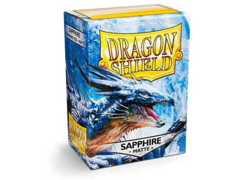 Dragon Shield Sleeves Matte Sapphire 100ct - Accessoire