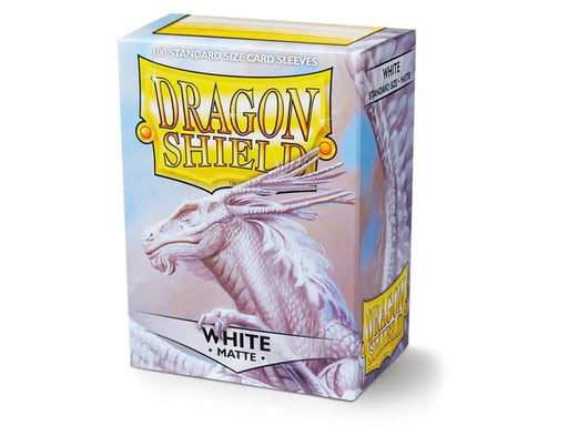 Dragon Shield Sleeves Matte White 100ct - Accessoire