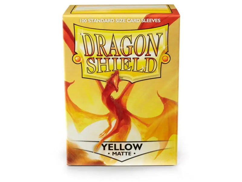 Dragon Shield Sleeves Matte Yellow 100ct - Accessoire