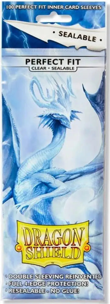 Dragon Shield Sleeves Perfect Fit Sealable Clear 100ct - Accessoire