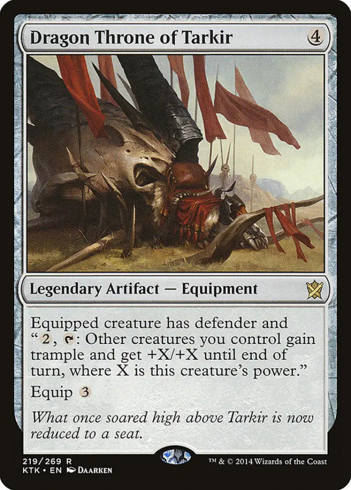 Dragon Throne of Tarkir [Khans of Tarkir] - MTG Single