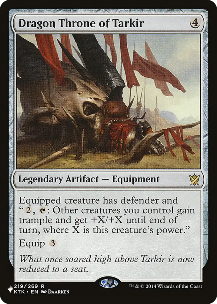 Dragon Throne of Tarkir [The List] - MTG Single