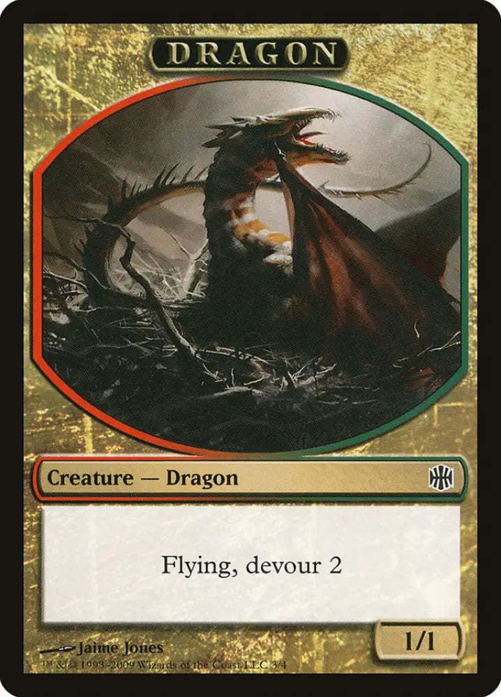 Dragon Token [Alara Reborn Tokens] - MTG Single