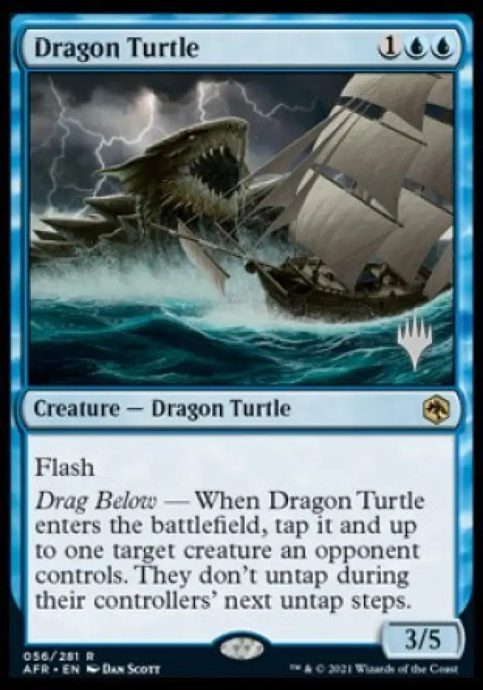 Dragon Turtle (Promo Pack) [Dungeons & Dragons: Adventures in the Forgotten Realms Promos] - MTG Single