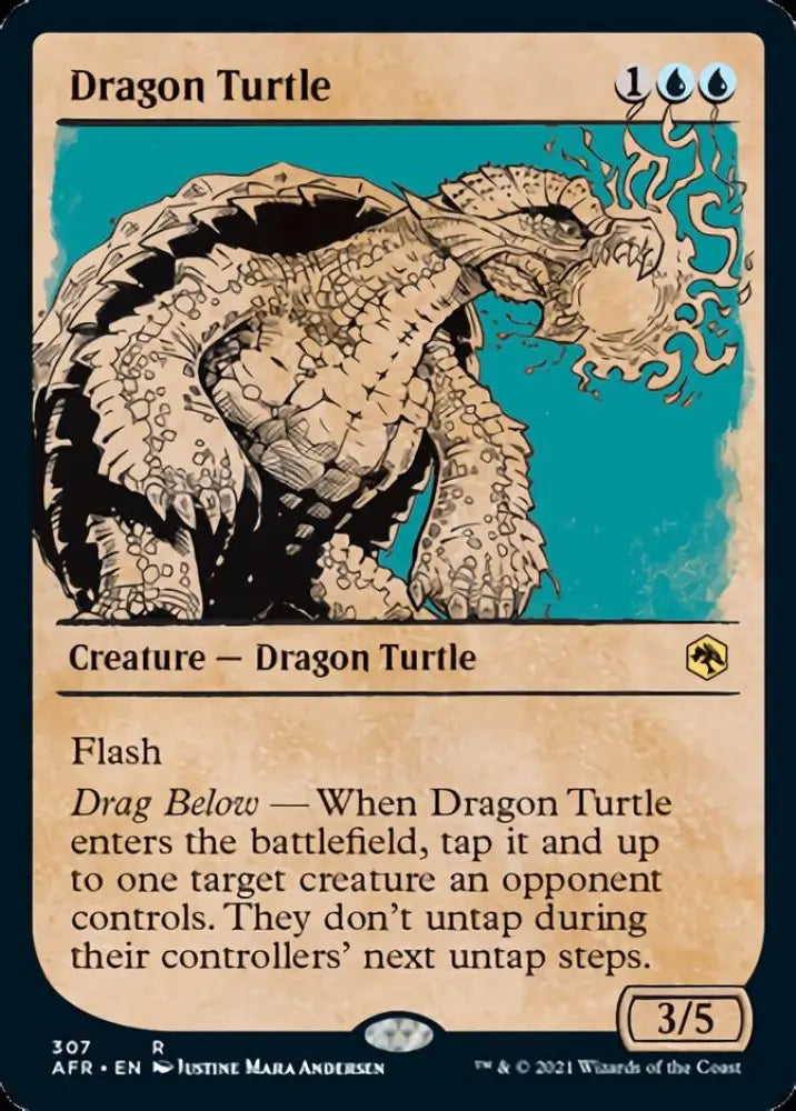 Dragon Turtle (Showcase) [Dungeons & Dragons: Adventures in the Forgotten Realms] - MTG Single