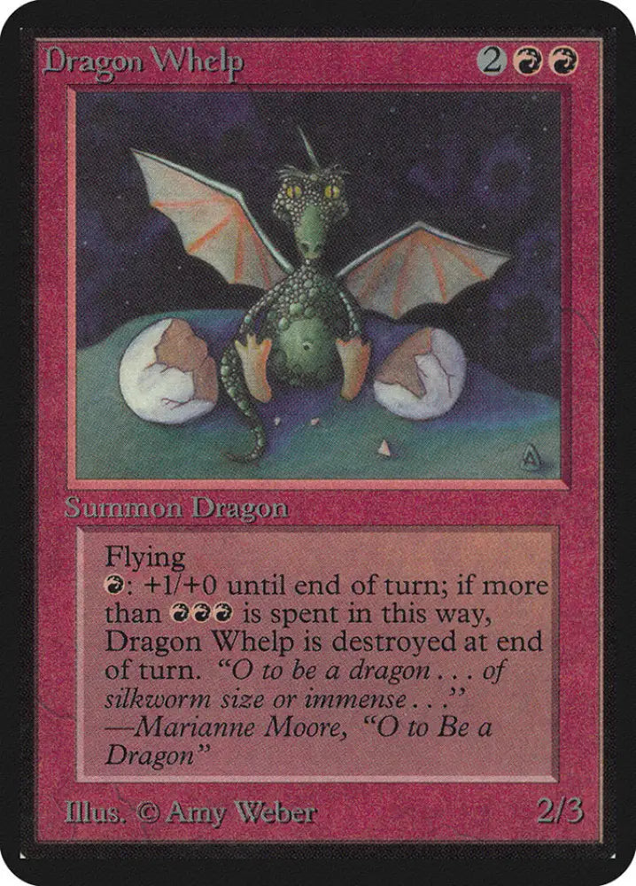 Dragon Whelp [Alpha Edition] - MTG Single