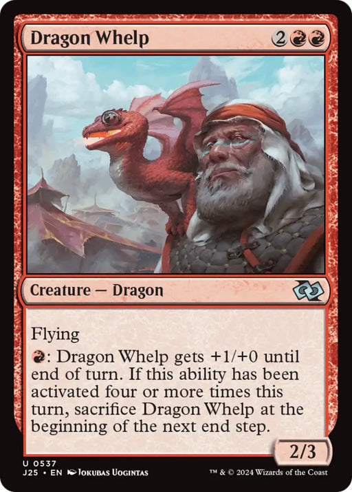 Dragon Whelp [Foundations Jumpstart] - MTG Single