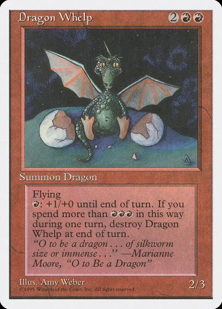 Dragon Whelp [Fourth Edition] - MTG Single