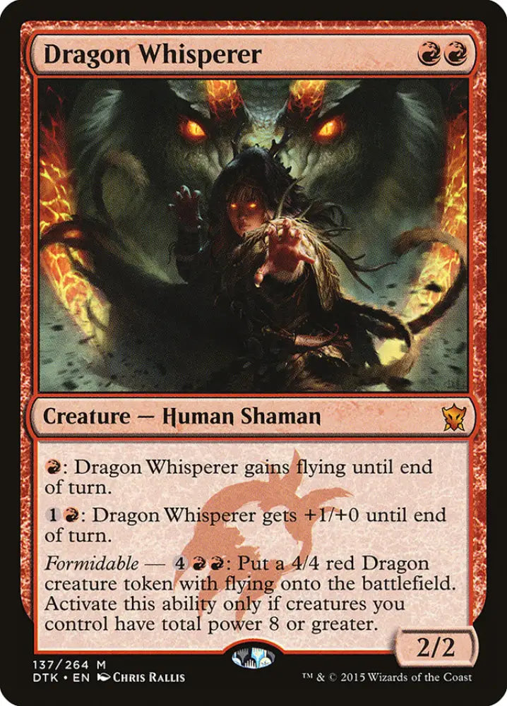 Dragon Whisperer [Dragons of Tarkir] - MTG Single