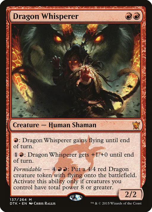 Dragon Whisperer [Dragons of Tarkir] - MTG Single