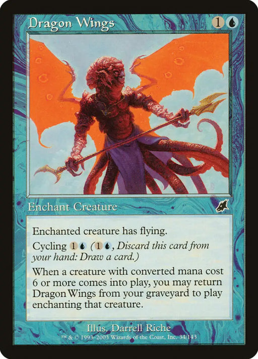Dragon Wings [Scourge] - MTG Single