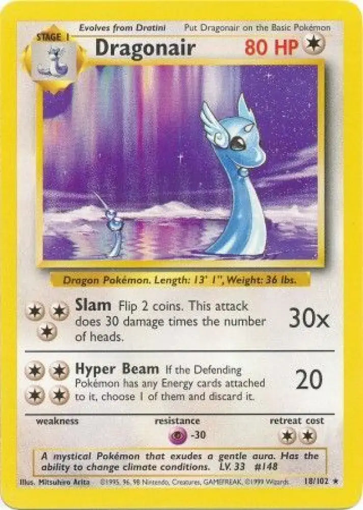Dragonair (18/102) [Base Set Unlimited] - Pokemon Single