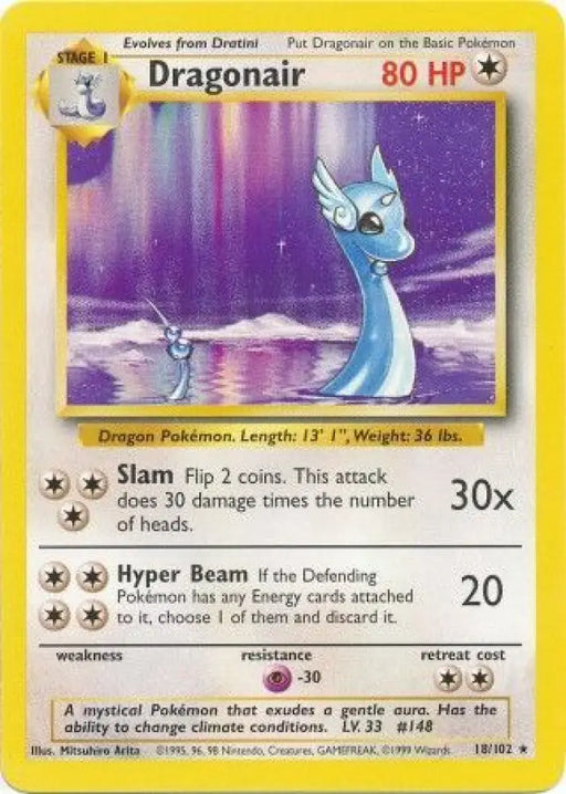 Dragonair (18/102) [Base Set Unlimited] - Pokemon Single