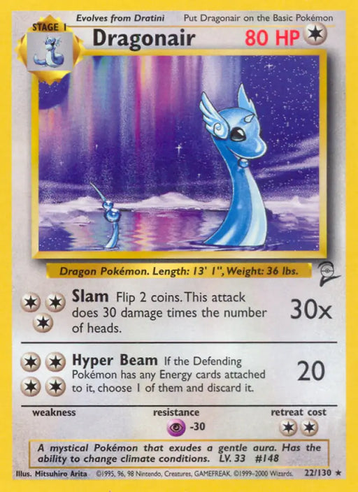 Dragonair (22/130) [Base Set 2] - Pokemon Single