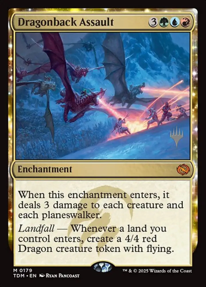 Dragonback Assault (179p) [Tarkir: Dragonstorm Promos]