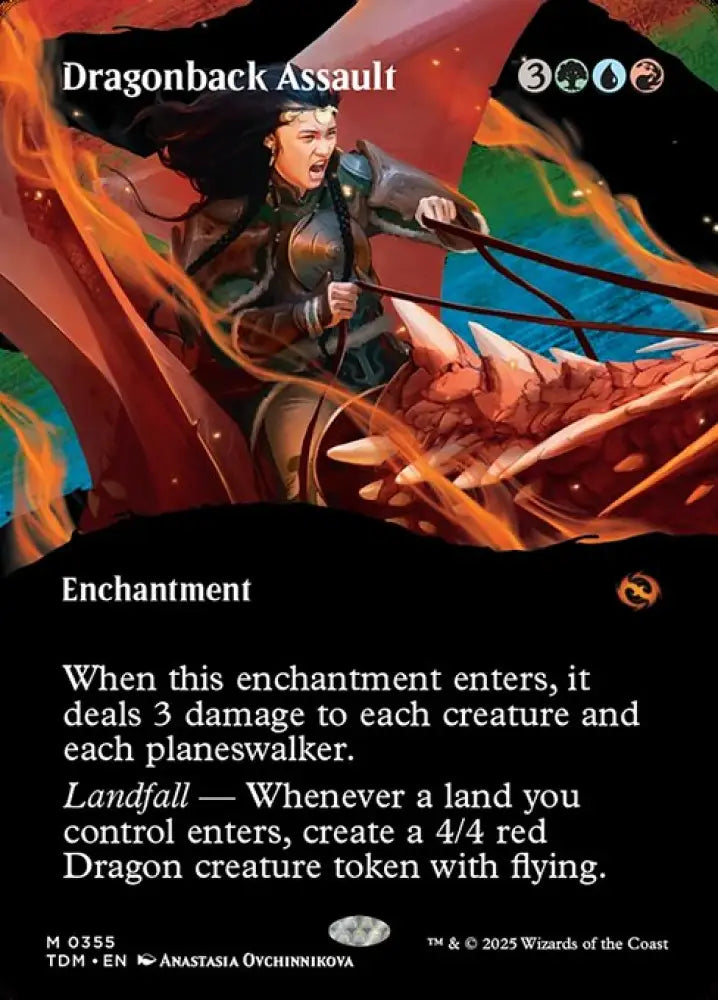 Dragonback Assault (355) [Tarkir: Dragonstorm]