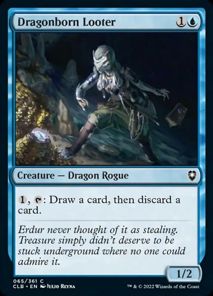 Dragonborn Looter [Commander Legends: Battle for Baldur’s Gate] - MTG Single