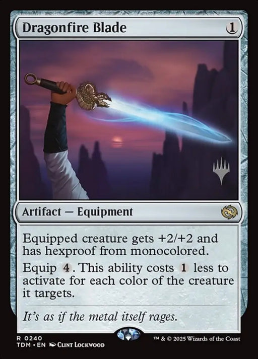 Dragonfire Blade (240p) [Tarkir: Dragonstorm Promos]