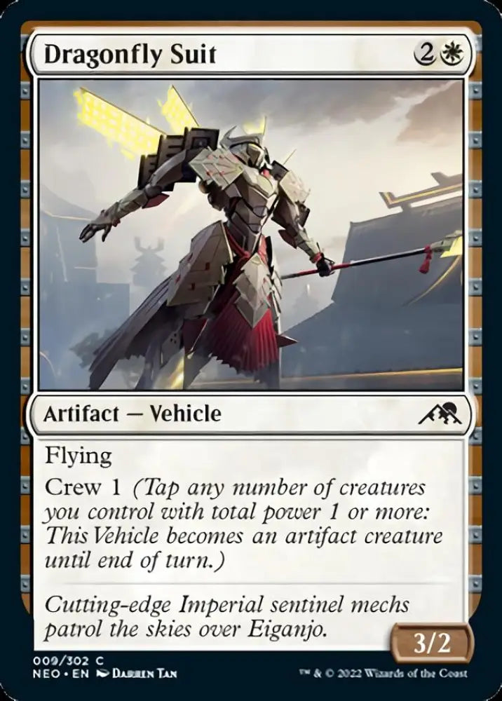 Dragonfly Suit [Kamigawa: Neon Dynasty] - MTG Single
