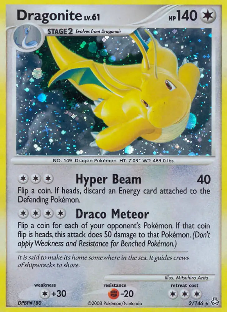 Dragonite (2/146) [Diamond & Pearl: Legends Awakened] - Pokemon Single