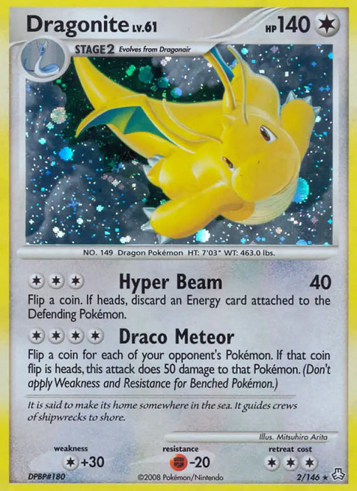 Dragonite (2/146) [Diamond & Pearl: Legends Awakened] - Pokemon Single